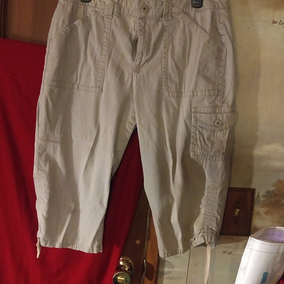 Gloria Vanderbilt Other | Ladies Capris Khaki Gloria Vanderbilt Sz 2 | Poshmark